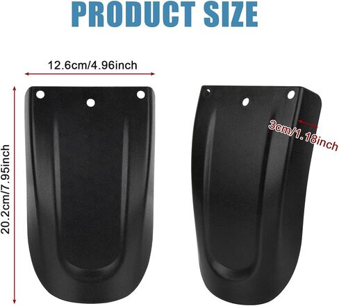 واقي الطين الأمامي لـ Super 73، PSLER واقي الطين الأمامي للدراجة النارية PP بلاستيك لـ Ebike Super 73 S1/S2/RX/ZX in Kuwait