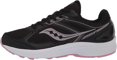 Saucony Women's Cohesion 14 Road Running Shoe, White/Navy/Mint, 10.5 Wide in Kuwait