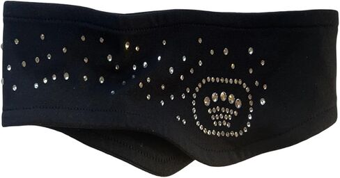 Kids Figure Skating Headband Sweat Absorbing Warm Non Slip Portable Hair Band Workout Gear for Football Gym Workout Women Men in Saudi Arabia