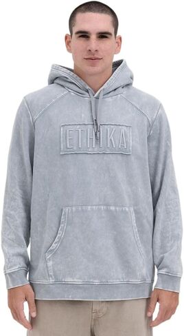 Ethika Men's Lifestyle Hoodie | Stonewashed Cloudy in Saudi Arabia