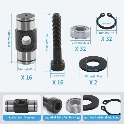 طقم مرتكز ذراع الروك LS مع مسمار مطور يناسب محركات GM LS1 LS2 LS3 LS6 4.8 5.3 5.7 6.0 6.2L in Kuwait