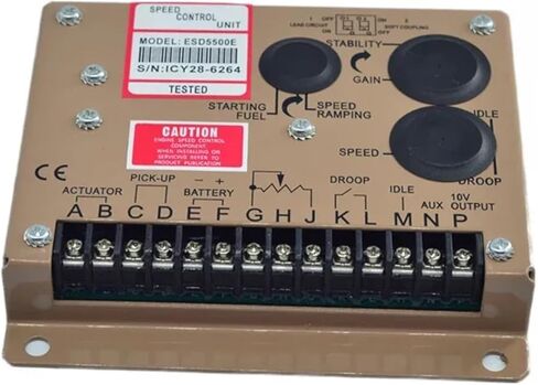 Electronic Engine Speed Controller Governor ESD5500E ESD5500 Generators Genset Parts Generator Voltage Regulator(3034572) in Saudi Arabia