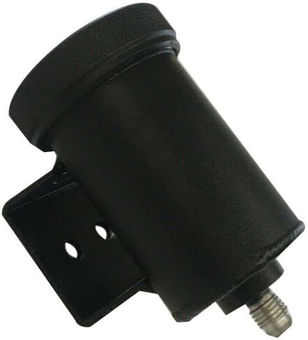 For AN -4 AN4 4AN 7/16 x 20 Single Aluminum Brake Clutch Fluid Reservoir Pot Black in Saudi Arabia