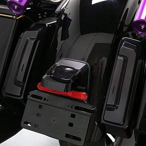 طقم إشارة ضوء خلفي لحقيبة السرج LED من الدخان لدراجة Harley Touring Street Road Glide FLTRHSE 2023-2025 (الضوء الخلفي الدخاني) in Kuwait
