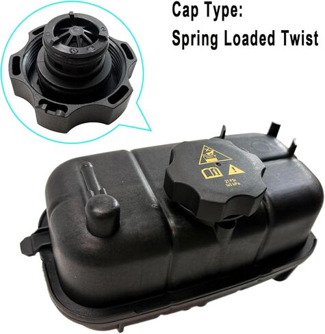 68364312AC Engine Coolant Reservoir Tank with Cap, Compatible with 2018 2019 2020 2021 2022 2023 2024 2025 Jeep Wrangler JL L4 2.0L, Overflow Tank Replaces# 68364312AA, 68364312AB, 68388115AB in Saudi Arabia