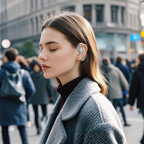 سماعات أذن لترجمة اللغات، ترجمة فورية ثنائية الاتجاه بـ 150 لغة، ترجمة عبر الإنترنت لا حاجة إلى اشتراك، سماعة بلوتوث لاسلكية مترجم صوتي فوري لتعلم الأعمال أثناء السفر in Kuwait