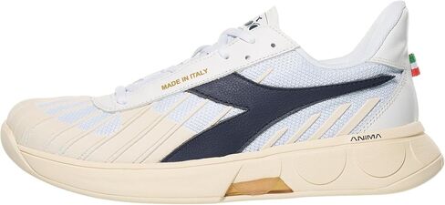 حذاء التنس B.Elite Star All Ground للرجال من Diadora باللون الأبيض/الأزرق in Saudi Arabia