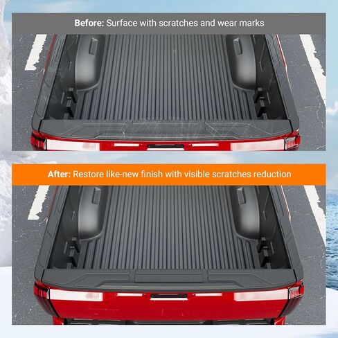powoq Truck Bed Rail Caps Compatible with 2022-2026 Toyota Tundra Bed Rail Cover Upgraded TPE Tailgate Molding Cap Replacement for 2022-2026 Toyota Tundra Accessories in Saudi Arabia