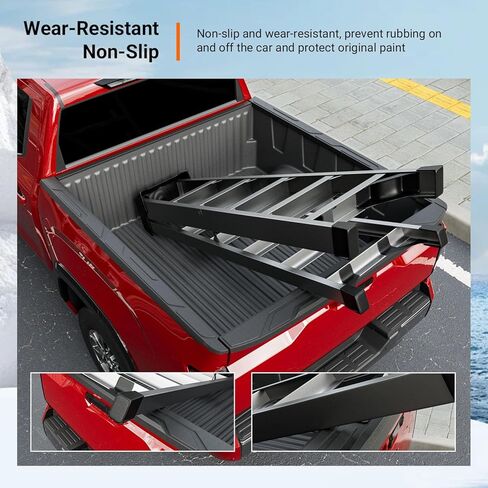 powoq Truck Bed Rail Caps Compatible with 2022-2026 Toyota Tundra Bed Rail Cover Upgraded TPE Tailgate Molding Cap Replacement for 2022-2026 Toyota Tundra Accessories in Saudi Arabia