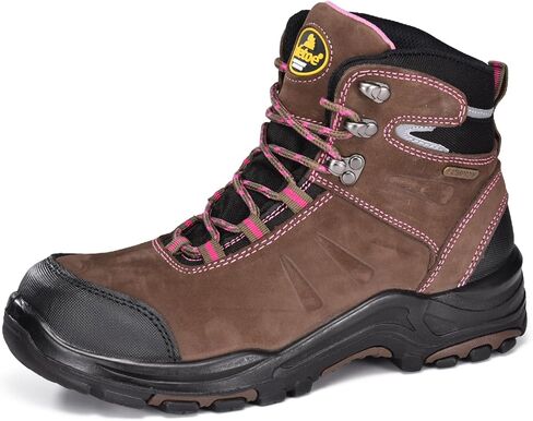 أحذية نسائية بمقدمة فولاذية مقاومة للماء من جلد البقر أحذية السلامة من الحرائق in Kuwait