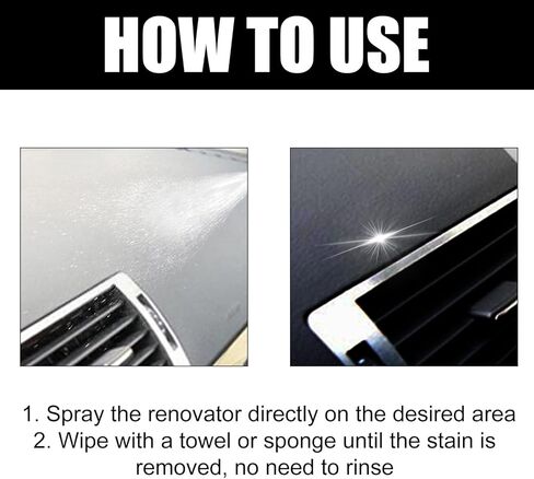 Car Interior Cleaner Interior Polish - Interior Car Cleaner - Interior Detailer Spray, Interior Cleaner Rejuvenation, Decontamination for Car in Kuwait