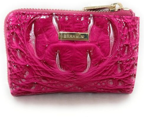 Hot Pink Anita Wallet by BRAHMIN in Saudi Arabia