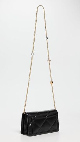 محفظة نسائية من Tory Burch Kira Diamond Quilt Charm Chain in Saudi Arabia