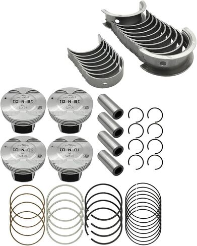 Engine Piston Rings and Main Rod Bearing Set Fits for Chevy Sonic Cruze Limited 1.8L 2011-2018 55568638, 93184596 in Saudi Arabia
