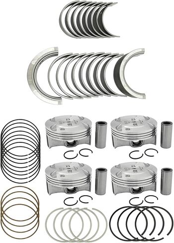 Engine Piston Rings and Main Rod Bearing Set Fits for Chevy Sonic Cruze Limited 1.8L 2011-2018 55568638, 93184596 in Saudi Arabia