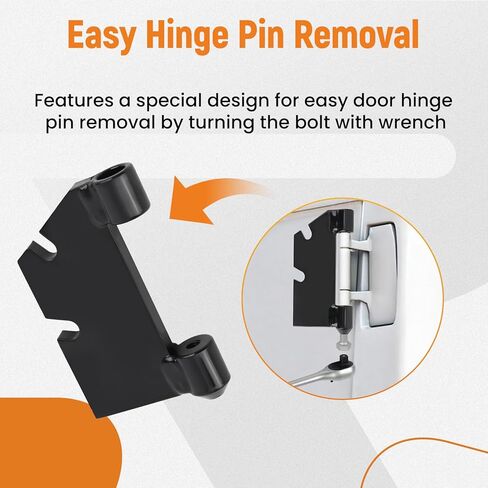 maXpeedingrods Front Door Hinge Puller for Chevrolet, Tahoe, Suburban Vans Door Hinge Repair Tool Black in Saudi Arabia
