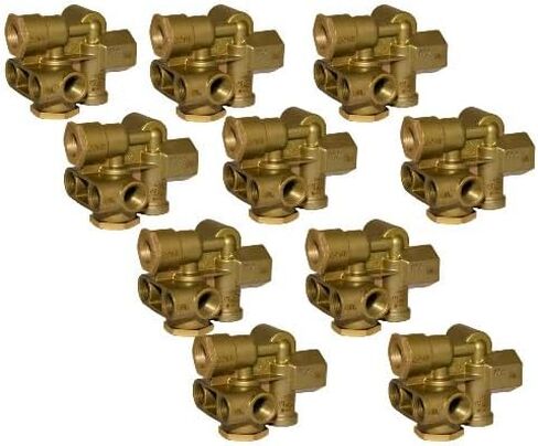 Belgrade Parts & Service, Inc. Genuine Sealco OEM 110500 Spring Brake Priority Trailer Emergency Valve - Fleet Repair Shop Value Pack of 10 in Saudi Arabia
