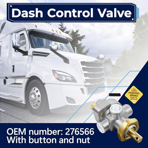 276566 PP-1 Dash Control Valve Compatible with Bendix 276566 Haldex KN20021, Brake Control Valve 20PSI 1/8" Push/Pull in Saudi Arabia