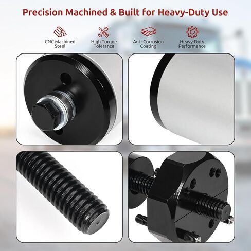أداة استبدال البطانة المتوافقة مع Hendrickson S-21307، مجموعة أدوات تثبيت وإزالة البطانة العريضة لـ Intraax وVantraax وغيرها من أنظمة تعليق المقطورات in Saudi Arabia