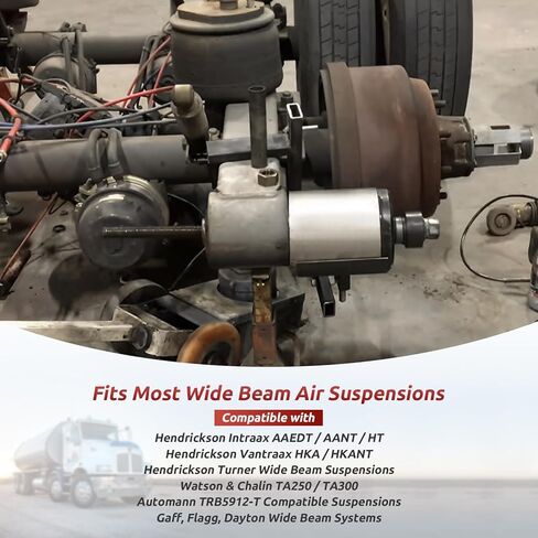 أداة استبدال البطانة المتوافقة مع Hendrickson S-21307، مجموعة أدوات تثبيت وإزالة البطانة العريضة لـ Intraax وVantraax وغيرها من أنظمة تعليق المقطورات in Saudi Arabia