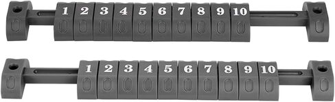 قطعتان من عدادات تسجيل النقاط 10 أرقام ومؤشر عداد النقاط لطاولات كرة القدم القياسية (أسود) in Kuwait