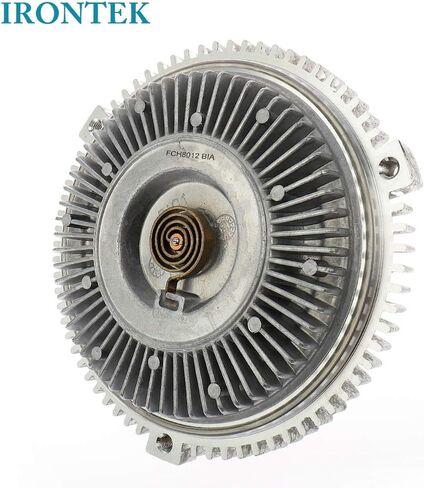 IRONTEK 1112000422 Engine Cooling Fan Clutch Fit for MERCEDES-BENZ 94-96 C220 Base, 97-98 C230 Base, 99-00 C230 Kompressor, 98-00 SLK230 Kompressor 2.3L L4 Gas Radiator Fan Clutch 376733011 130-0201 in Saudi Arabia