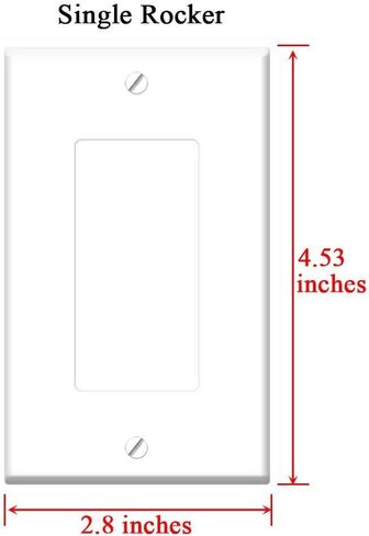 Switch Plate Single Rocker/GFCI - رسم عرض تقديمي لـ Powerpoint Office in Kuwait