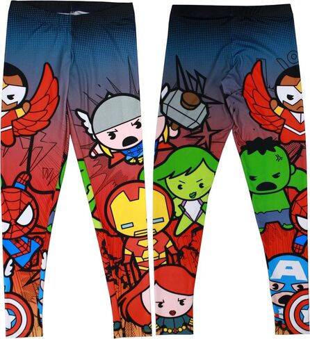 سروال Marvel Avengers Chibi Junior's الأسود، مقاس متوسط in Kuwait