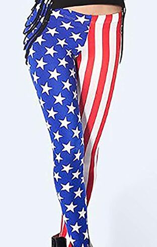 Sister Amy Girl 3D Printed Geometric Figures Ankle Elastic Tights Legging in Saudi Arabia