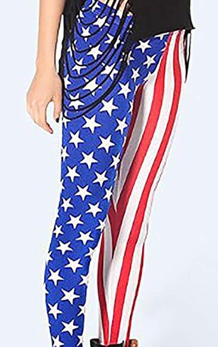 Sister Amy Girl 3D Printed Geometric Figures Ankle Elastic Tights Legging in Saudi Arabia