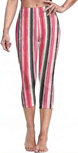 Sister Amy Girl 3D Printed Geometric Figures Ankle Elastic Tights Legging in Saudi Arabia