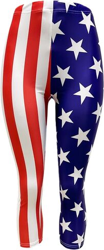 Sister Amy Girl 3D Printed Geometric Figures Ankle Elastic Tights Legging in Saudi Arabia