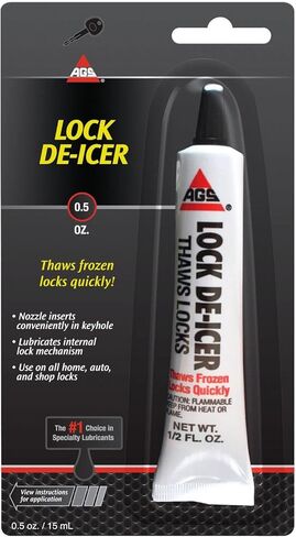 AGS MZ-1 Lock De-Icer Lubricant, 1/2 oz in Saudi Arabia