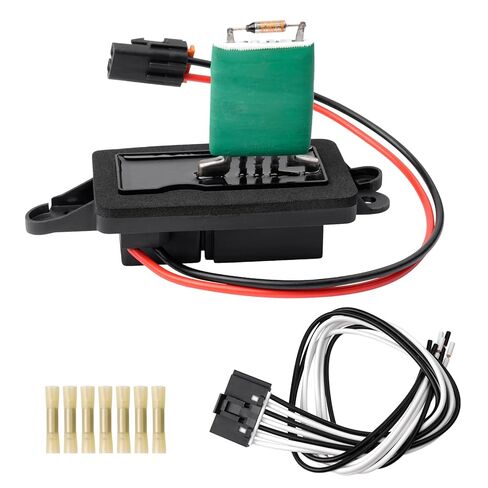 89019088 Blower Motor Resistor with Harness Fit for Chevrolet Avalanche Silverado 1500 2500 Suburban Tahoe, GMC Sierra Yukon Cadillac, Escalade Replaces# 973-405 1581086 Accessories in Saudi Arabia