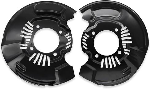 1Pair Front Brake Dust Shields Right & Left Side Compatible with Tacoma 2.7L 3.5L 4.0L 2005-2023 Replaces 47782-04050 47782-04040 in Saudi Arabia