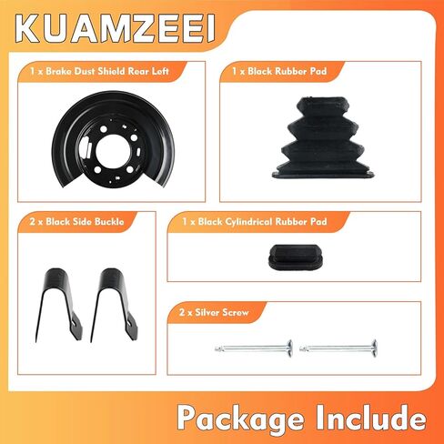 Brake Dust Shield Backing Plates for 1999-2015 Ford Excursion F250 F350 F450 F550 Replaces#924-212 4C3Z2210AA in Kuwait