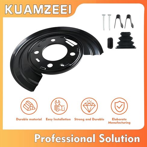 Brake Dust Shield Backing Plates for 1999-2015 Ford Excursion F250 F350 F450 F550 Replaces#924-212 4C3Z2210AA in Kuwait