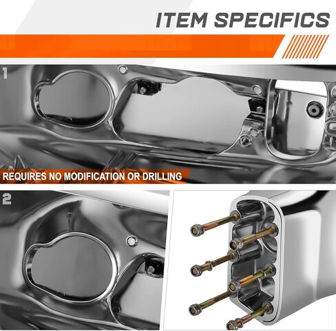PM PERFORMOTOR Pair of Headlight Housings Compatible with 2006-2025 Peterbilt 367 567 388 389 589, Driver and Passenger Side, Polished Chrome in Saudi Arabia