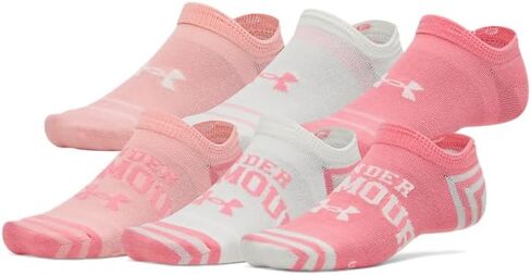 مجموعة جوارب أساسية بدون عرض للنساء من Under Armour مكونة من 6 قطع in Kuwait