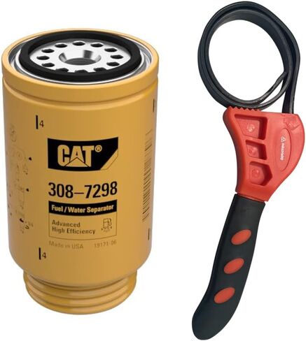 كاتربيلر 308-7298 فاصل مياه الوقود مع حزمة مفتاح ربط حزام IHD (2) in Kuwait