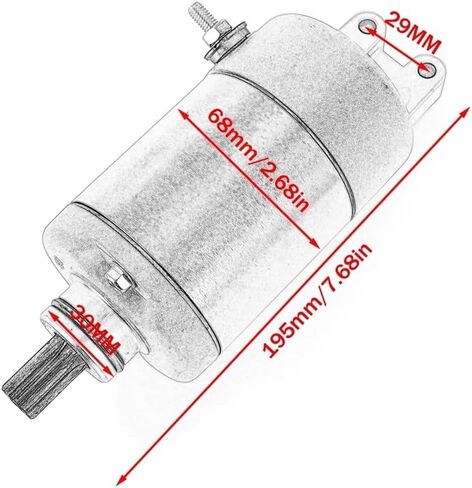 Starter Motor 420684280 420684282 Compatible With 330 400 450 570 HD5 in Saudi Arabia