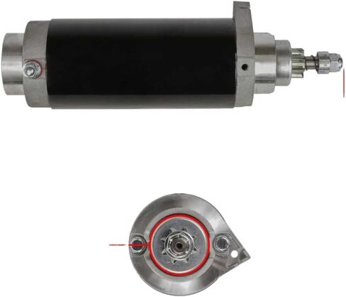 Starter Motor 50-44415 50-77141 50-79472 50-44414 50-79472-1 50-79472T2 Compatible With Outboard 135L 135CXL 135ELPTO in Saudi Arabia