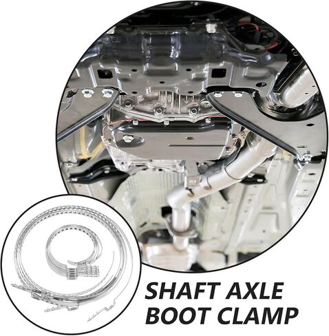 Adjustable Drive Shaft Clamp Pliers Kit 10pcs Stainless Steel Constant Velocity Joint Boot Crimping Tool Set for Automotive Axle Repair and Dust Seal Installation in Saudi Arabia