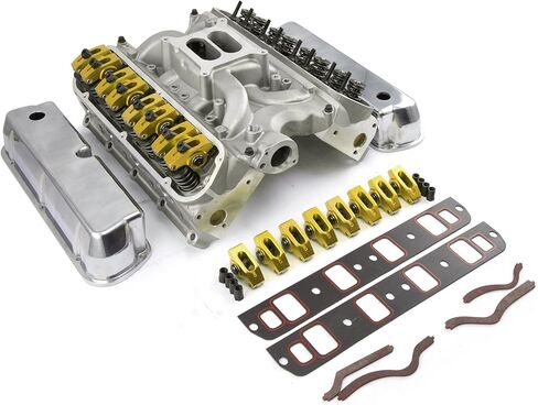 Speedmaster PCE435.1024 متوافق مع Ford SB 289 302 Hyd Roller 190cc رأس الأسطوانة مجموعة المحرك العلوي in Kuwait