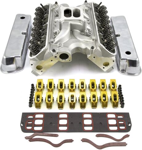 Speedmaster PCE435.1024 متوافق مع Ford SB 289 302 Hyd Roller 190cc رأس الأسطوانة مجموعة المحرك العلوي in Kuwait