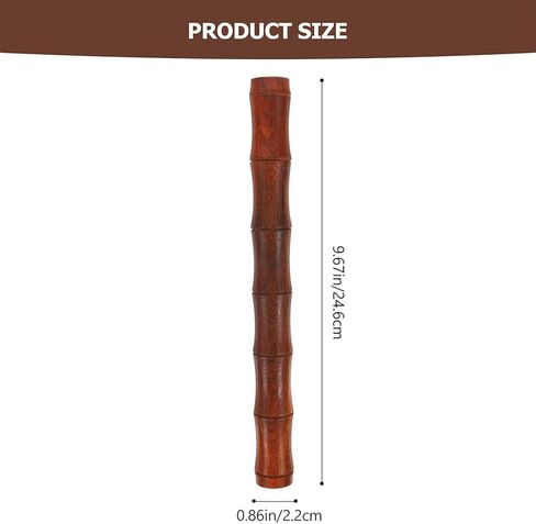 Bamboo Agarwood Incense Tube Tea Containers Wood Bracket Cone Incense Burner Incense Storage Tool Tea Leaf Container Incense Sticks Simulation Bamboo Joint Incense Container Brown in Kuwait