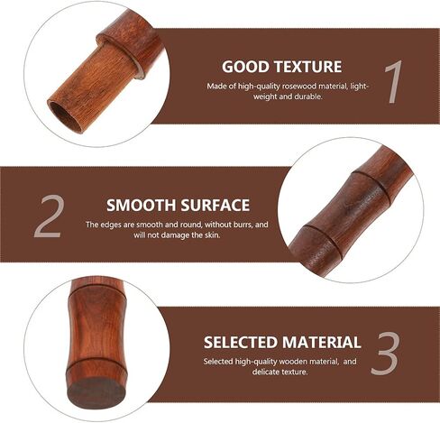 Bamboo Agarwood Incense Tube Tea Containers Wood Bracket Cone Incense Burner Incense Storage Tool Tea Leaf Container Incense Sticks Simulation Bamboo Joint Incense Container Brown in Kuwait