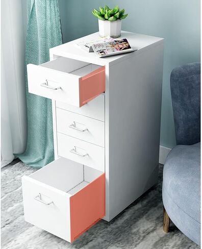 JITUIHOM Office File Cabinets 5 Drawer Lockable File Storage Cabinet Under Desk Metal File Cabinet for Legal/Letter/A4 File(Model D) in Saudi Arabia