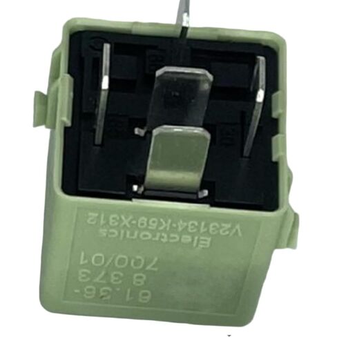 2-Pack 5-Pin Plug-in Mini ISO BMW 61-36-8-373-700 مرحل مضخة الوقود - 12VDC V23134-K59-X312، متوافق مع E36، E46، E38، E39، E53، Z3، يستبدل 61368373700 in Kuwait