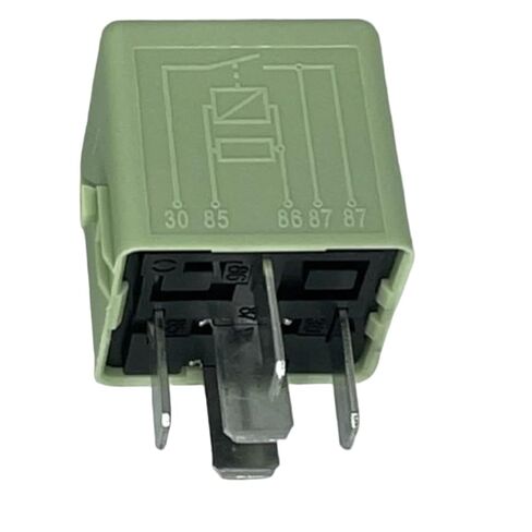 2-Pack 5-Pin Plug-in Mini ISO BMW 61-36-8-373-700 مرحل مضخة الوقود - 12VDC V23134-K59-X312، متوافق مع E36، E46، E38، E39، E53، Z3، يستبدل 61368373700 in Kuwait